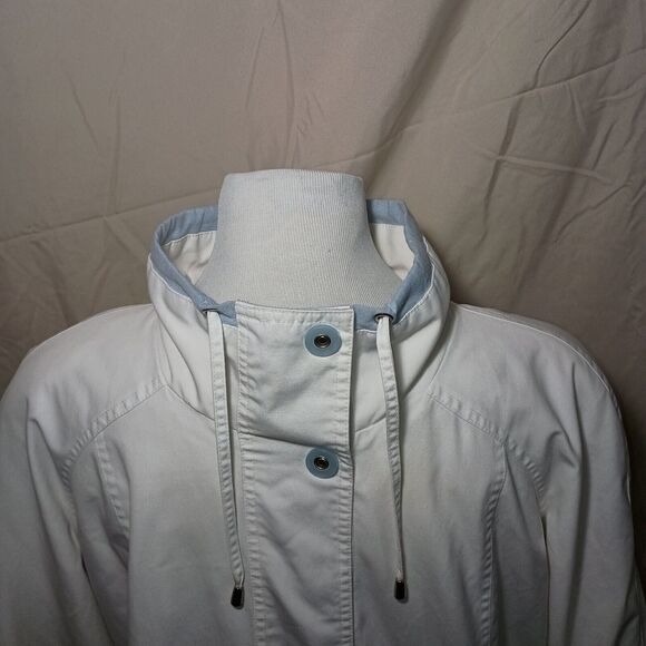 Vintage FS LIMITED Women's Stand Collar Button-Up Windbreaker Jacket Size XL - Picture 3 of 16